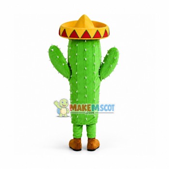 Adult Cartoon Mexican Cactus Mascot Costume Adult Cartoon Mexican Cactus Mascot Costume