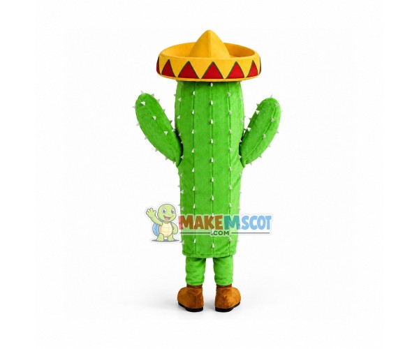 Adult Cartoon Mexican Cactus Mascot Costume Adult Cartoon Mexican Cactus Mascot Costume