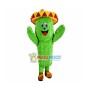 Adult Cartoon Mexican Cactus Mascot Costume 