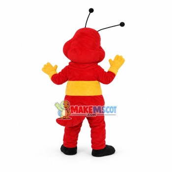 Lovely Red Ant Mascot Adult Costume Lovely Red Ant Mascot Adult Costume