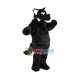 Long Plush Black Wolf Mascot Costume Long Plush Black Wolf Mascot Costume
