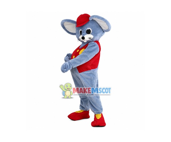 Mouse Boy Mascot Costume Fancy Dress Outfit
