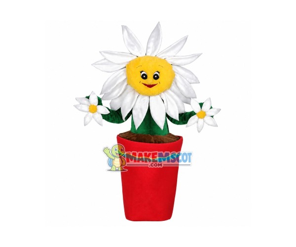 Lightweight Cartoon Flower In Pot Mascot Adult Costume Lightweight Cartoon Flower In Pot Mascot Adult Costume
