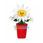 Lightweight Cartoon Flower In Pot Mascot Adult Costume 