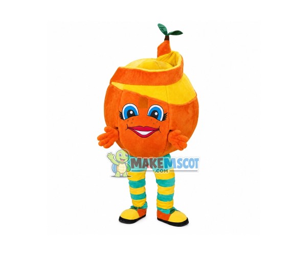 Deluxe Cartoon Half-peeled Mandarin Orange Lightweight Mascot Costume Deluxe Cartoon Half-peeled Mandarin Orange Lightweight Mascot Costume