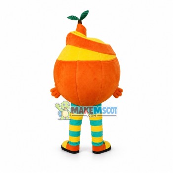 Deluxe Cartoon Half-peeled Mandarin Orange Lightweight Mascot Costume Deluxe Cartoon Half-peeled Mandarin Orange Lightweight Mascot Costume