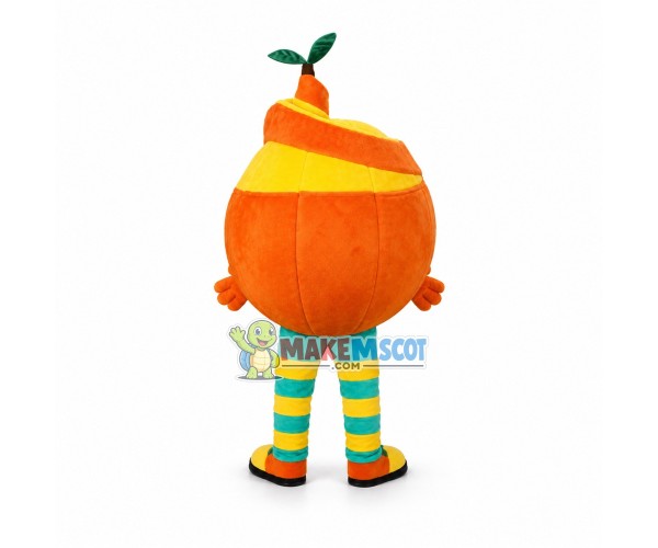Deluxe Cartoon Half-peeled Mandarin Orange Lightweight Mascot Costume Deluxe Cartoon Half-peeled Mandarin Orange Lightweight Mascot Costume