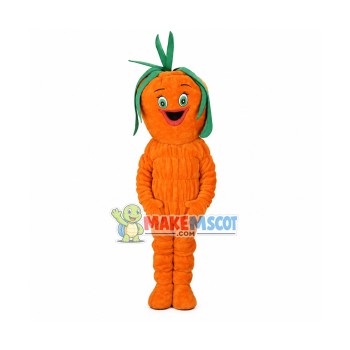 Cartoon Carrot Man Mascot Costume Cartoon Carrot Man Mascot Costume