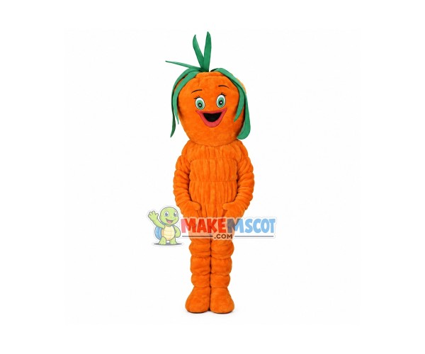 Cartoon Carrot Man Mascot Costume Cartoon Carrot Man Mascot Costume