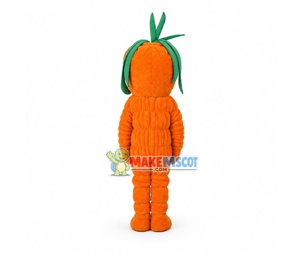 Cartoon Carrot Man Mascot Costume Cartoon Carrot Man Mascot Costume