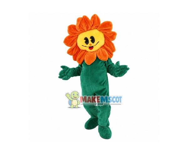 Adult Cartoon Sun Flower Mascot Costume Adult Cartoon Sun Flower Mascot Costume
