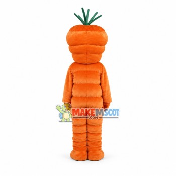 Carrot Man Mascot Costume Carrot Man Mascot Costume