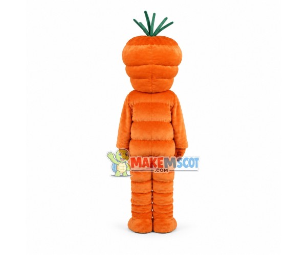 Carrot Man Mascot Costume Carrot Man Mascot Costume