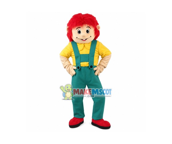 Pumuckl Mascot Costume Pumuckl Mascot Costume