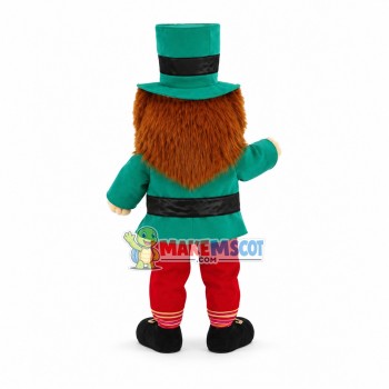 Happy Leprechaun Mascot Costume 