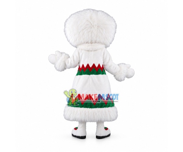 Eskimo Woman Mascot Costume Eskimo Woman Mascot Costume