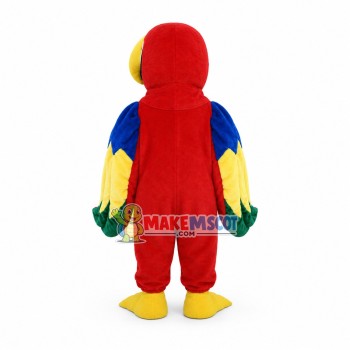 Scarlet Macaw Mascot Costume Scarlet Macaw Mascot Costume