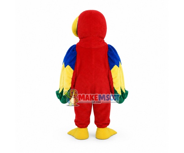 Scarlet Macaw Mascot Costume 