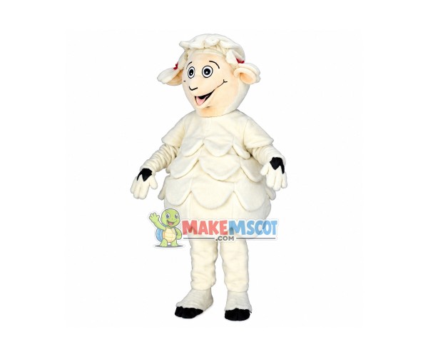 Lovely Sheep Mascot Costume Lovely Sheep Mascot Costume