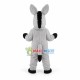 Long Plush Grey Donkey Mascot Costume Long Plush Grey Donkey Mascot Costume