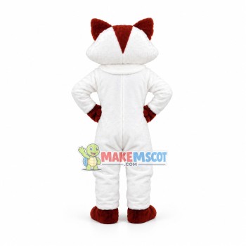 White Cat Mascot Costume White Cat Mascot Costume