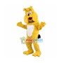 Lovely Yellow Bulldog Mascot Costume  