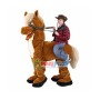Carry Me Ride On Brown Horse Costume Animal Funny Pants Novelty For 2 Person