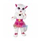 Lovely Beautiful White Cat Girl Mascot Costume 