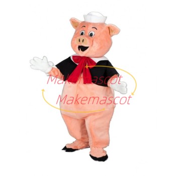 Fiddler Pig Mascot Costume Fiddler Pig Mascot Costume
