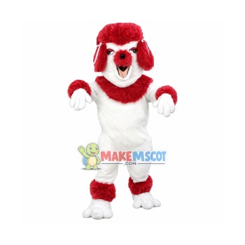 Lovely Standard Poodle Mascot Costume 