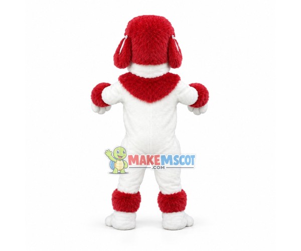 Lovely Standard Poodle Mascot Costume Lovely Standard Poodle Mascot Costume