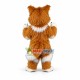 Brown & White Cat Long Fur Mascot Costume Brown & White Cat Long Fur Mascot Costume