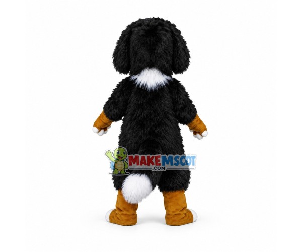 Lovely Bernese Mountain Dog Mascot Costume Lovely Bernese Mountain Dog Mascot Costume