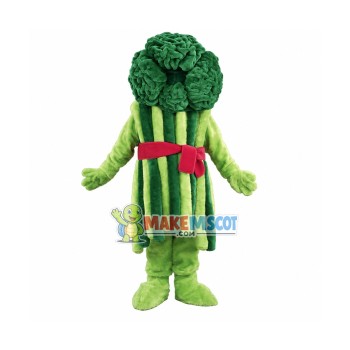 Broccoli Mascot Adult Costume Broccoli Mascot Adult Costume