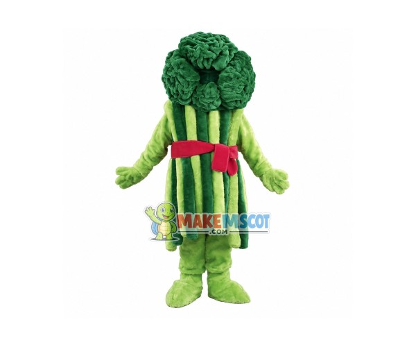 Broccoli Mascot Adult Costume Broccoli Mascot Adult Costume