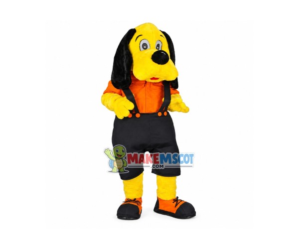 Yellow Dog Mascot Costume Fancy Dress Outfit Yellow Dog Mascot Costume Fancy Dress Outfit