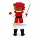 Lovely Pirate Brown Bear Mascot Costume Lovely Pirate Brown Bear Mascot Costume