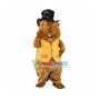 Mr. Beaver Mascot Costume 