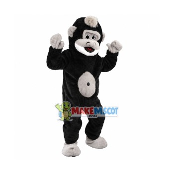 Black Monkey Mascot Costume 