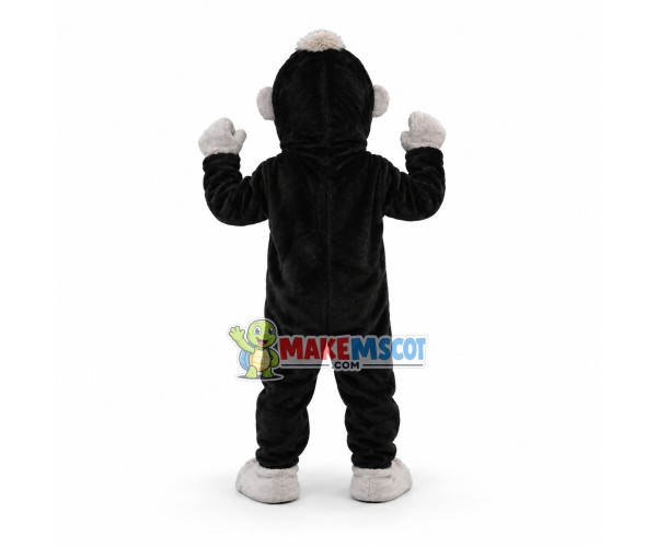 Black Monkey Mascot Costume Black Monkey Mascot Costume