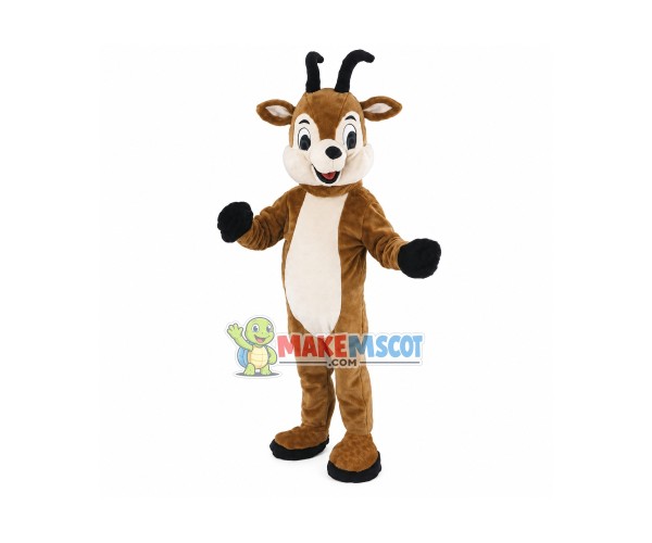 Chamois Antelope Mascot Costume Chamois Antelope Mascot Costume