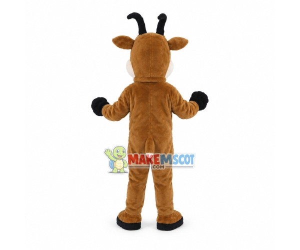 Chamois Antelope Mascot Costume Chamois Antelope Mascot Costume