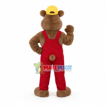 Grizzly Mascot Costume Fancy Dress Outfit