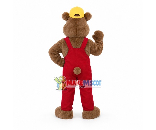 Grizzly Mascot Costume Fancy Dress Outfit Grizzly Mascot Costume Fancy Dress Outfit