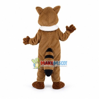 Brown Raccoon Mascot Costume Brown Raccoon Mascot Costume