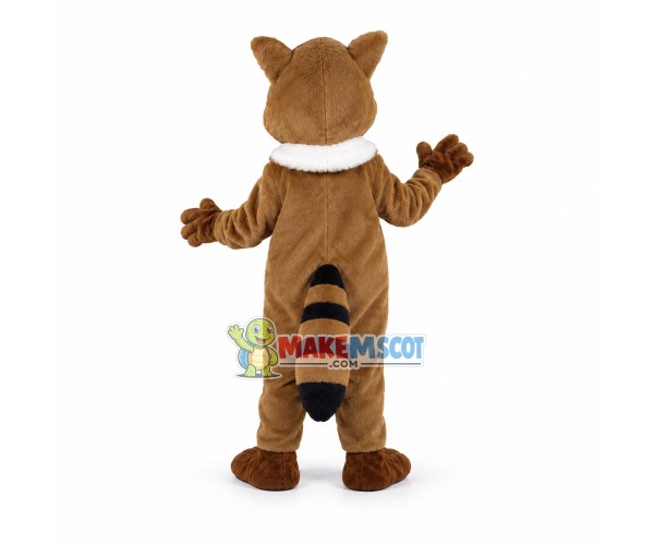 Brown Raccoon Mascot Costume Brown Raccoon Mascot Costume