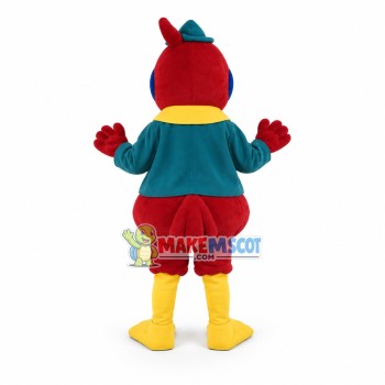 Parrot Mascot Costume Fancy Dress Outfit Parrot Mascot Costume Fancy Dress Outfit