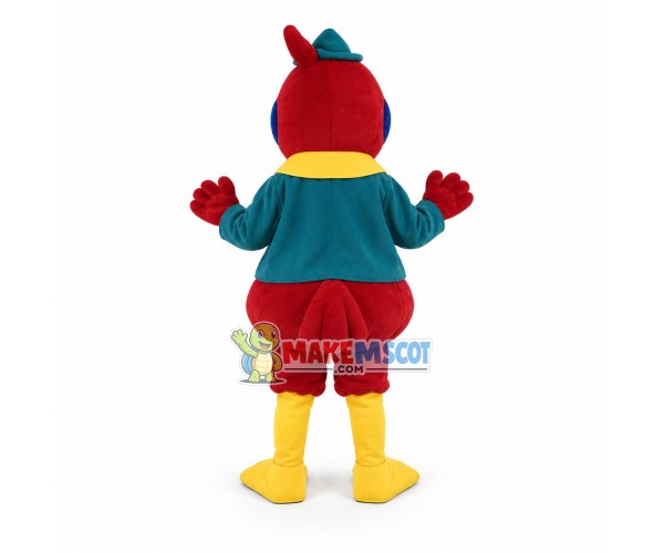 Parrot Mascot Costume Fancy Dress Outfit Parrot Mascot Costume Fancy Dress Outfit