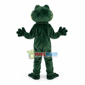 Lovely Green Frog Mascot Adult Costume Lovely Green Frog Mascot Adult Costume