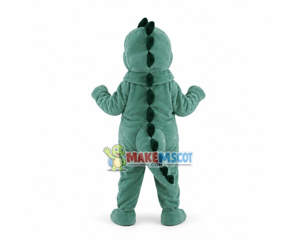 Fierce Green Alligator Mascot Adult Costume Fierce Green Alligator Mascot Adult Costume